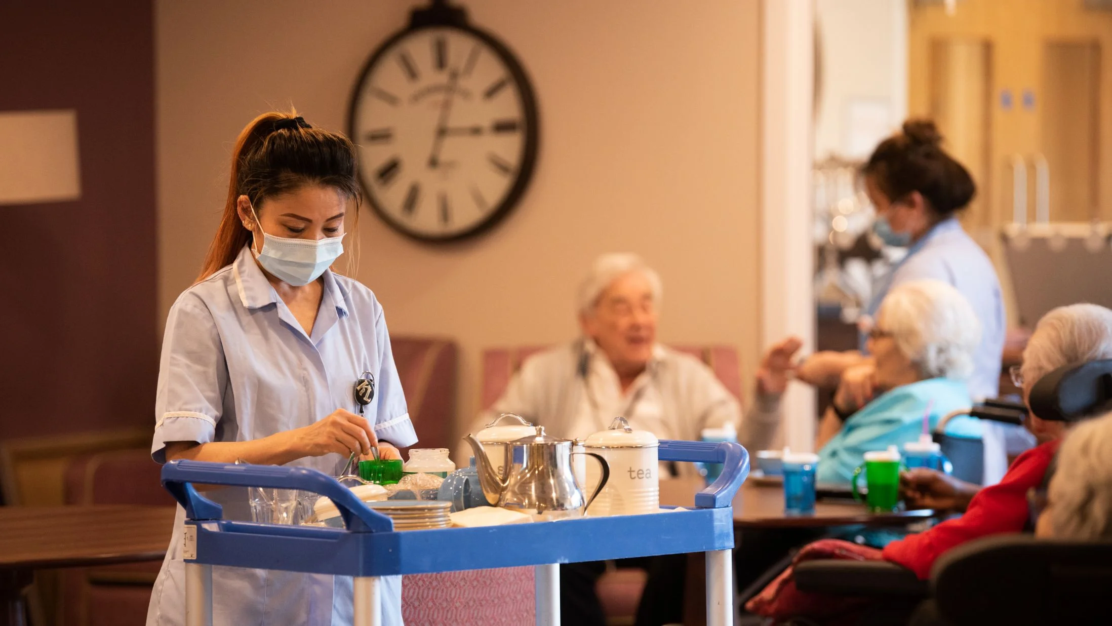 AD House care home tea