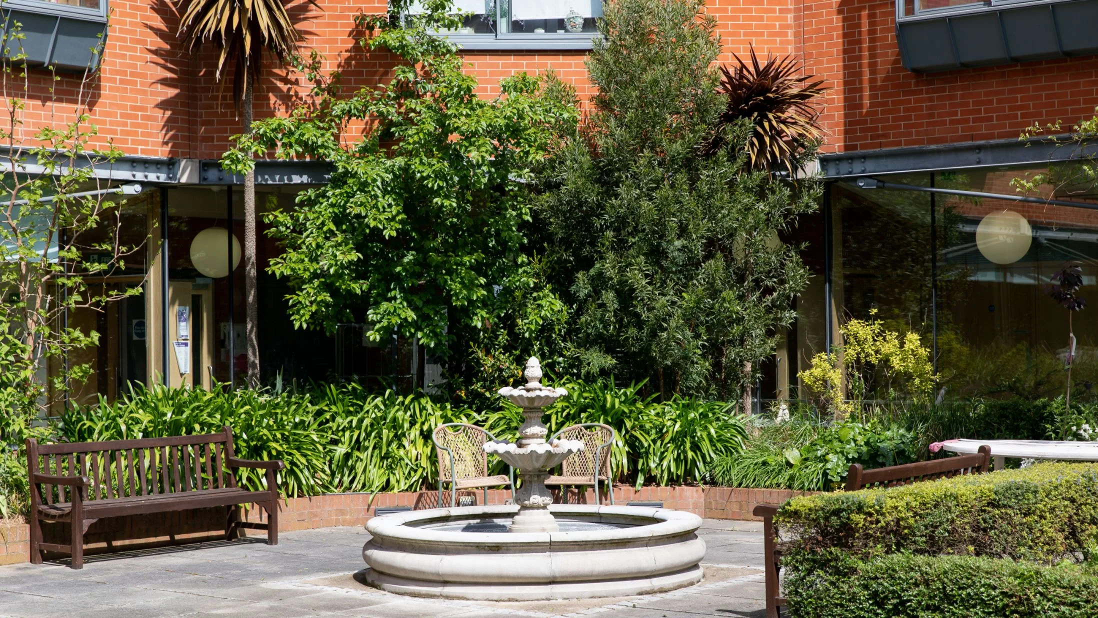 Freedman House care home fountain Freedman House care home fountain