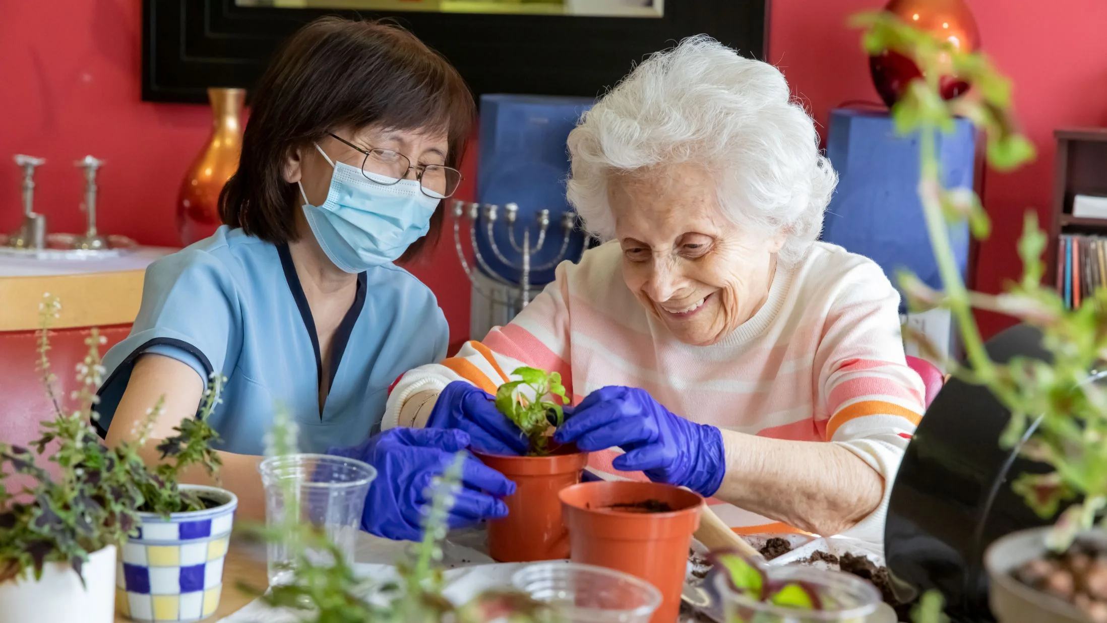 Otto Schiff care home gardening Otto Schiff care home gardening