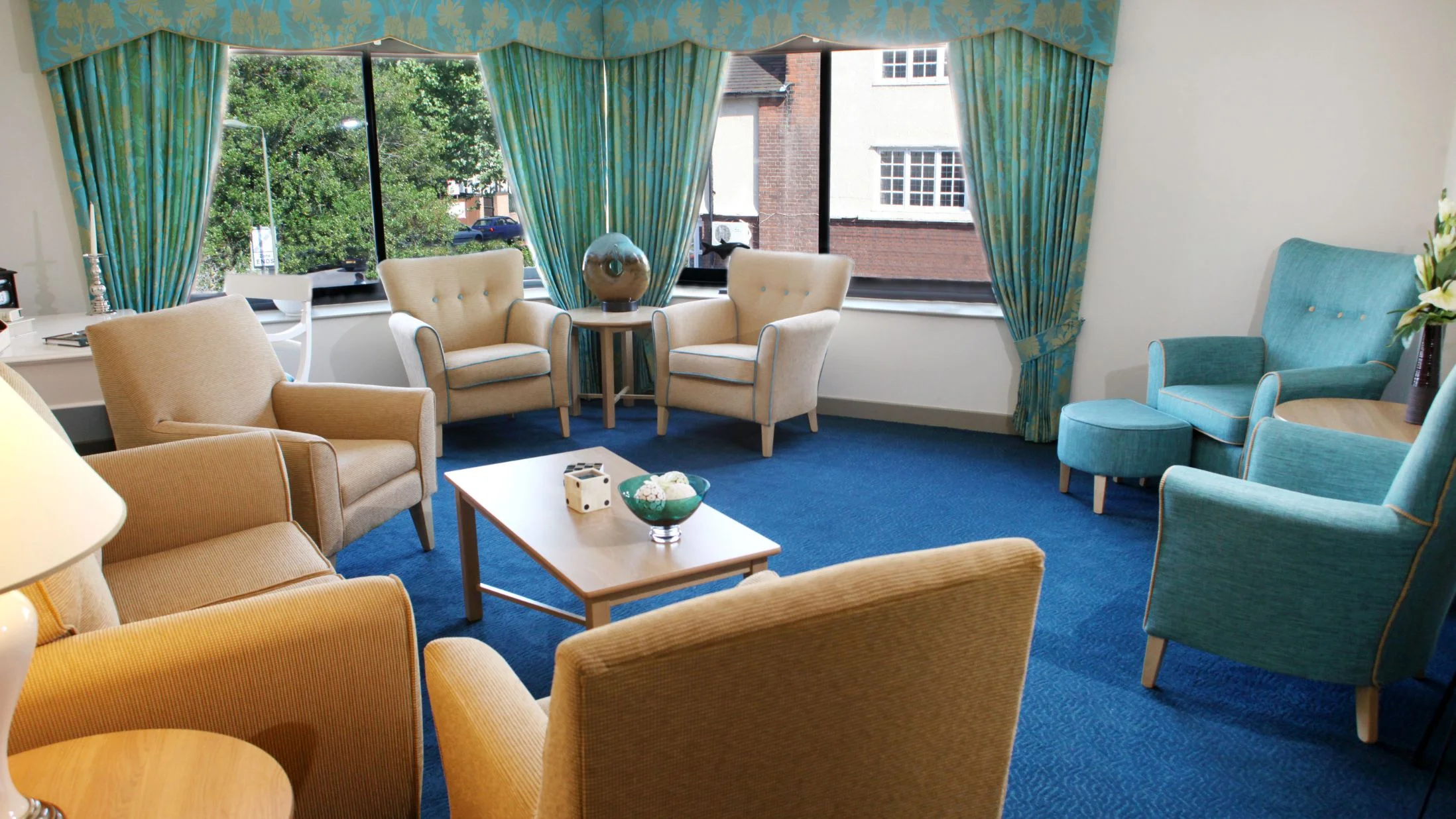 Otto Schiff care home lounge Otto Schiff care home lounge