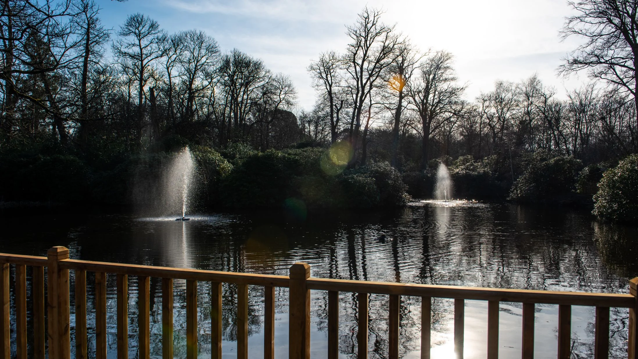 Wolfson care home fountains