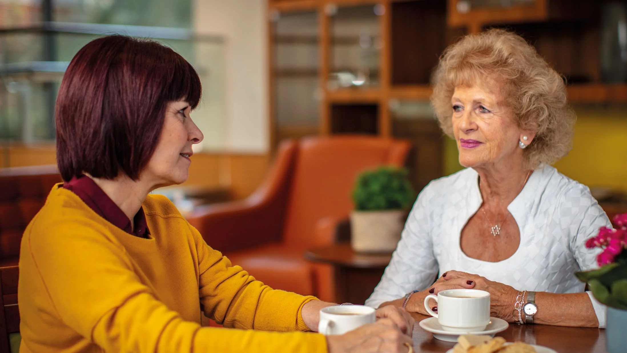 social work ladies chatting