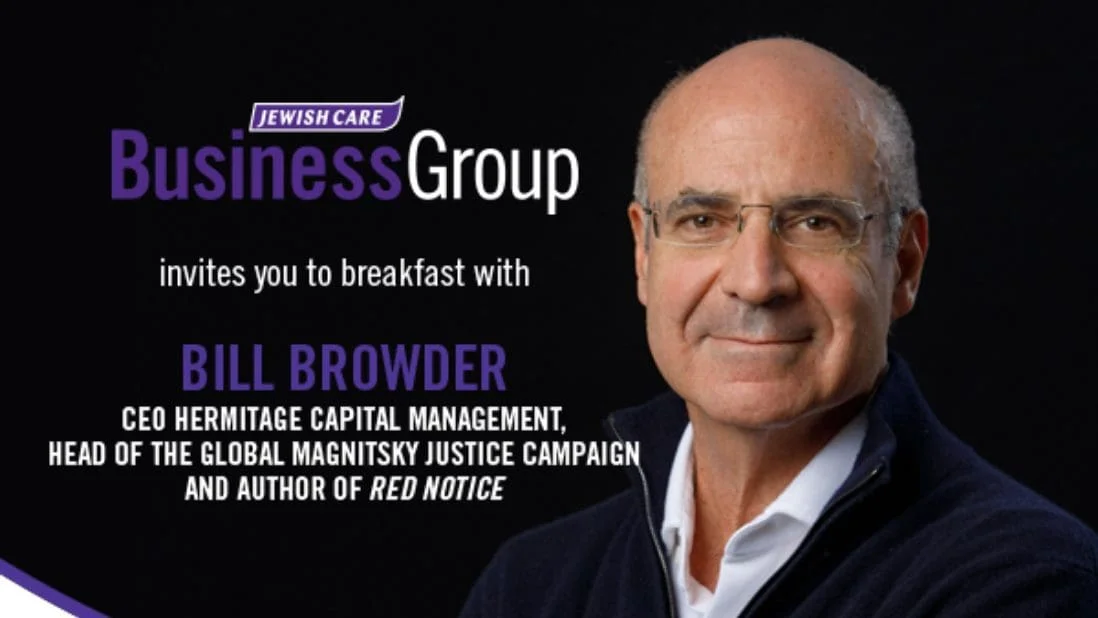 business breakfast with bill browder
